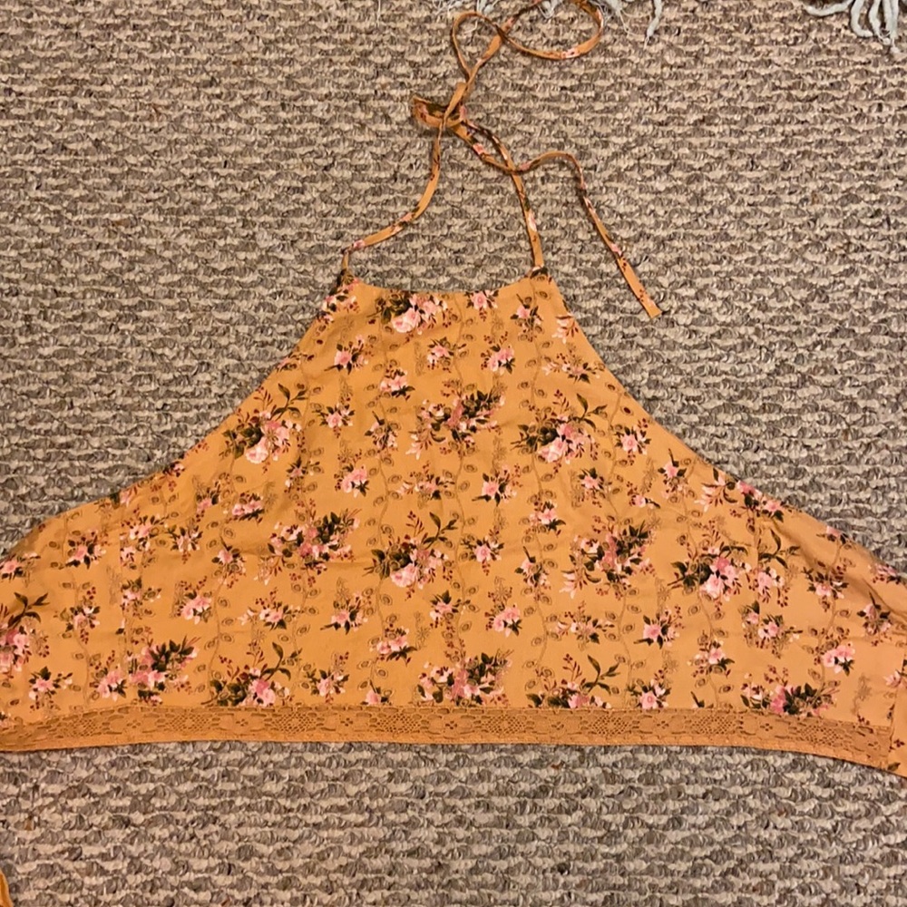 American Eagle Crop Tank Top